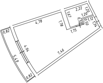 Студия, 32.4 м², 8/10 этаж, ЖК «Marine Garden 5»