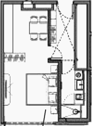 Объект, 37.8 м², 3/6 этаж, ЖК «Многофункциональный комплекс ПАРК»