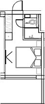 Студия, 43.47 м², 1/3 этаж, ЖК «Sun Peak»