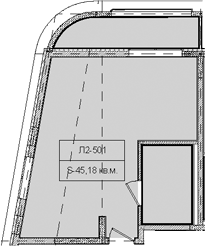 Объект, 45.18 м², 5/8 этаж, ЖК «Гостиничный комплекс Royal Beach Sochi»