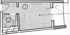 Студия, 16.6 м², 8/11 этаж, ЖК «ГК Livingston Grand Resort&Spa»