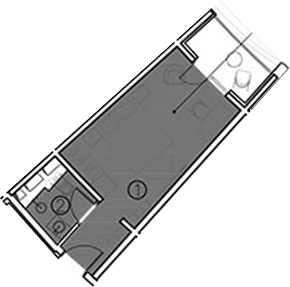Студия, 20.3 м², 10/11 этаж, ЖК «ГК Livingston Grand Resort&Spa»