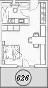 Продается 1-комн. квартира, 30.8 м²