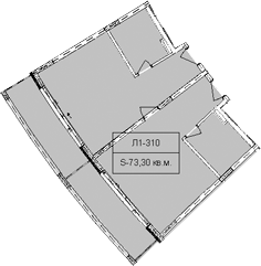 Объект, 73.3 м², 3/6 этаж, ЖК «Гостиничный комплекс Royal Beach Sochi»