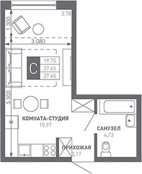 Студия Иначе в Молодежном
