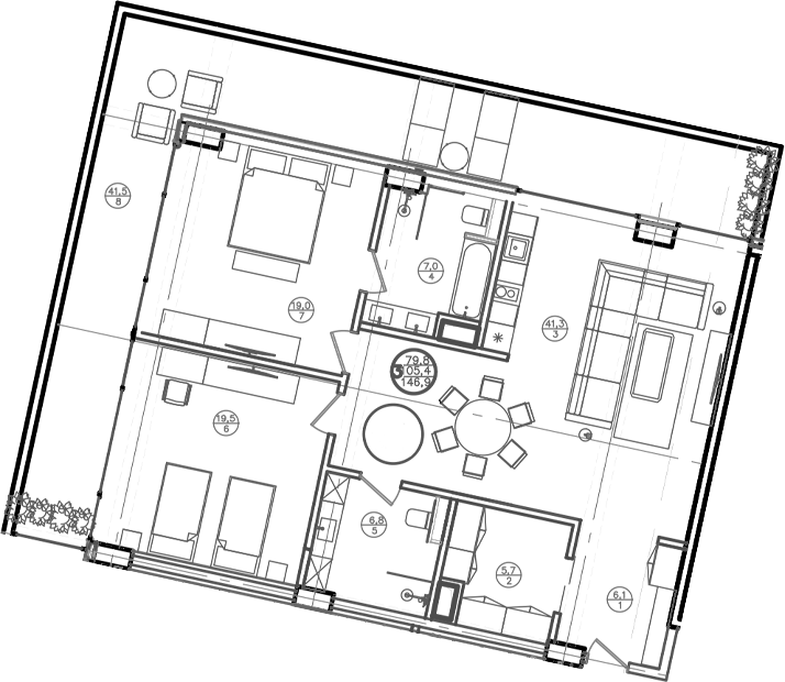 2-комн. Mandarin Garden Hotel