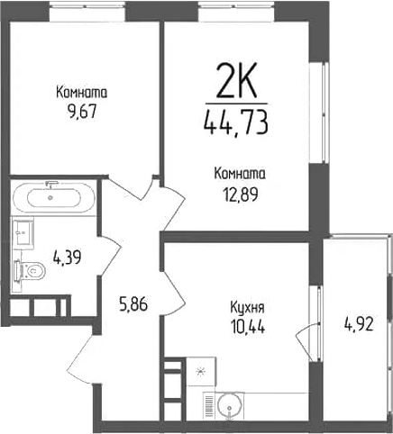 2-комн. Кумир