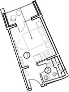Студия, 16.9 м², 10/11 этаж, ЖК «ГК Livingston Grand Resort&Spa»