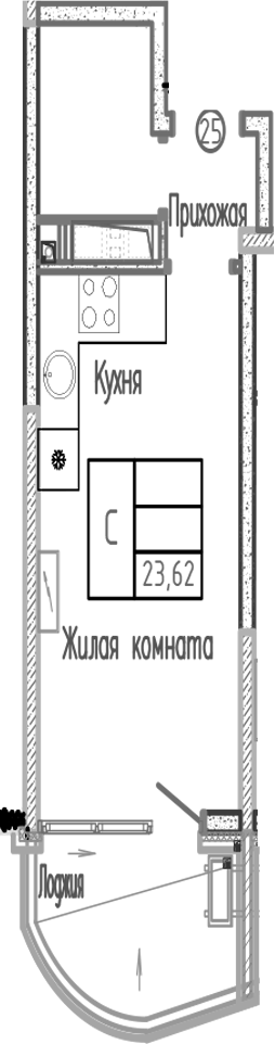 Студия Sun Hills Ольгинка