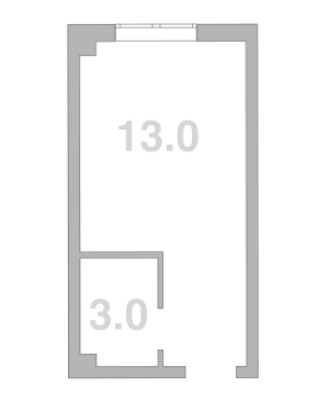 Продается 1-комн. квартира, 16 м²