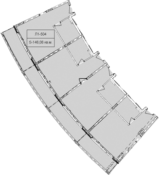 Объект, 146.06 м², 5/6 этаж, ЖК «Гостиничный комплекс Royal Beach Sochi»