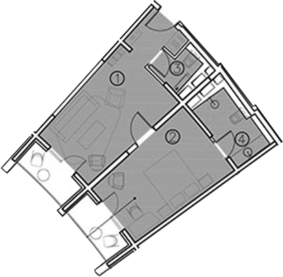 2-комн. ГК Livingston Grand Resort&Spa