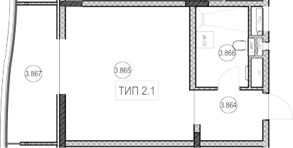 Продается 1-комн. квартира, 30.8 м²