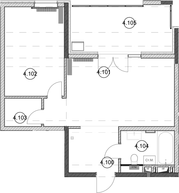 Продается 1-комн. квартира, 47 м²