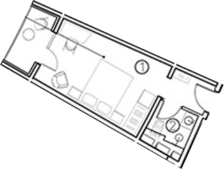 Студия, 22.7 м², 11/11 этаж, ЖК «ГК Livingston Grand Resort&Spa»