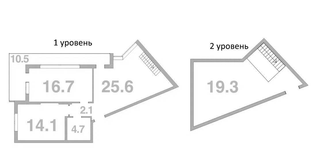 2-комн. Жемчужина Мысхако