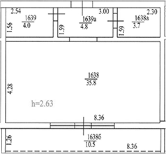 Студия, 48.3 м², 13/15 этаж, ЖК «Фрегат»