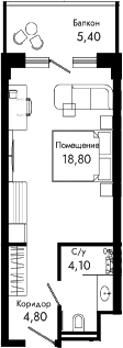 Студия Курортный отель Алеан Селект Агой