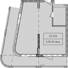 Объект, 56.55 м², 3/8 этаж, ЖК «Гостиничный комплекс Royal Beach Sochi»