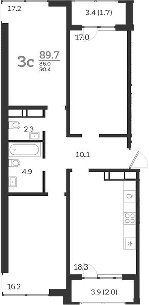 4-комн. Все Свои VIP