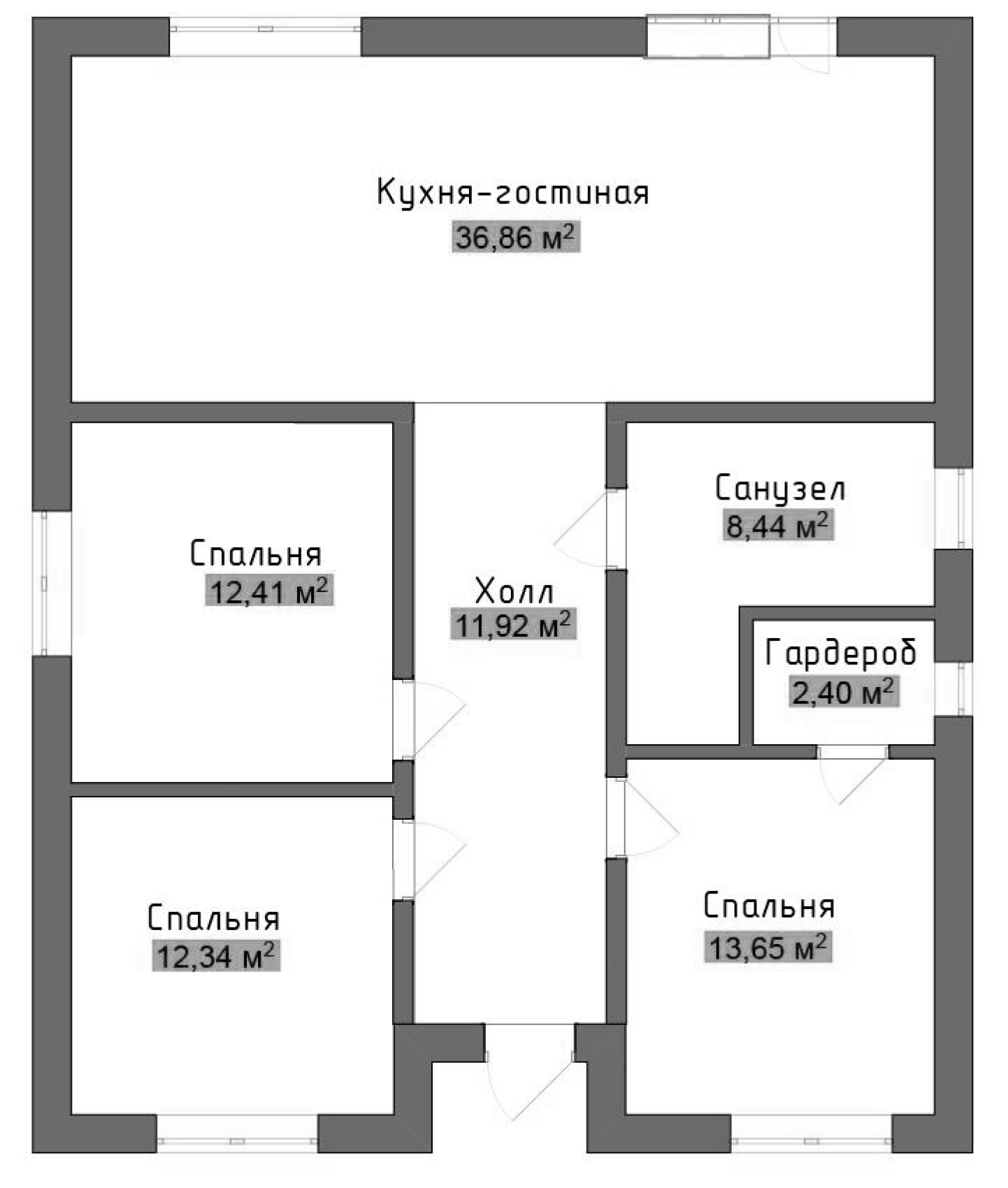 Коттедж в «Коттеджный поселок Лесное»