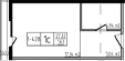 Продается 1-комн. квартира, 27.32 м²