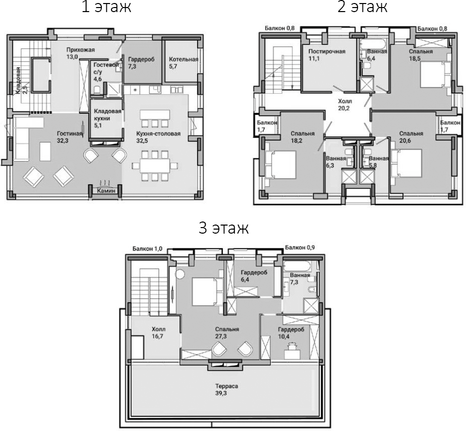 Коттедж в «Коттеджный поселок Residence»