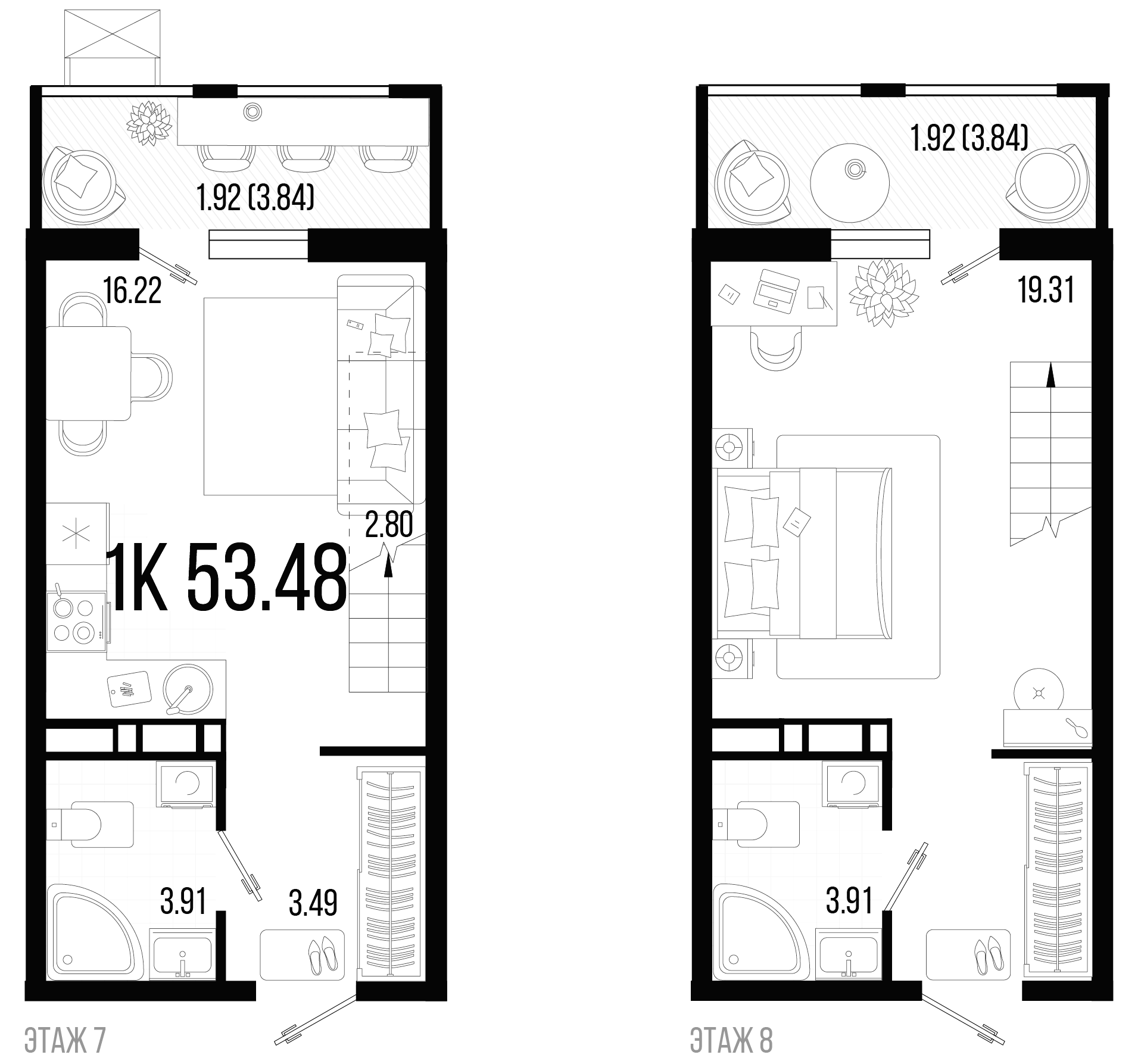 Продается 2-комн. квартира, 49.64 м²