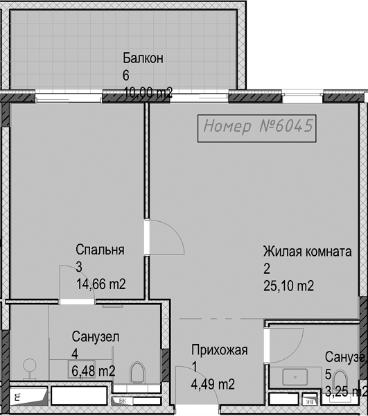 2-комн. Гостиничный комплекс Николай 1