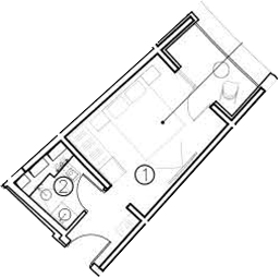Студия, 16.9 м², 8/11 этаж, ЖК «ГК Livingston Grand Resort&Spa»