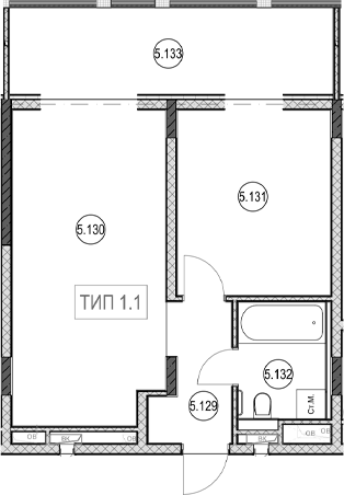 Продается 2-комн. квартира, 40.7 м²