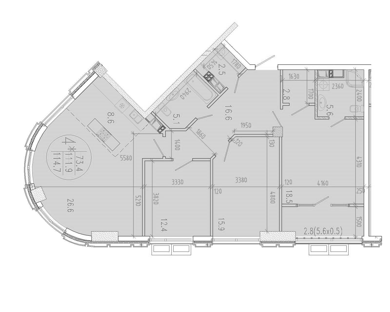 4-комн. Development-Plaza
