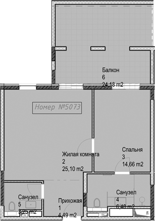 2-комн. Гостиничный комплекс Николай 1