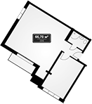Объект, 66.7 м², 8/11 этаж, ЖК «Гостиничный комплекс GRAND Marine Garden 5»
