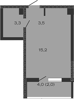 Продается 1-комн. квартира, 22 м²
