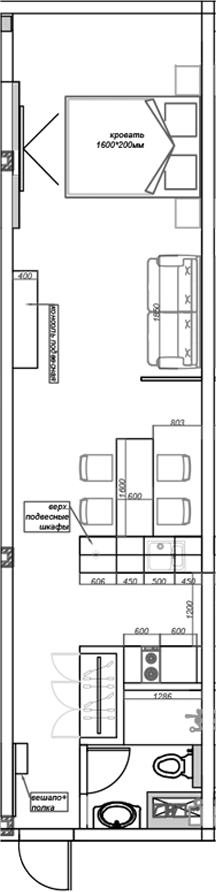 Объект, 41.2 м², 8/8 этаж, ЖК «Mirror 2»