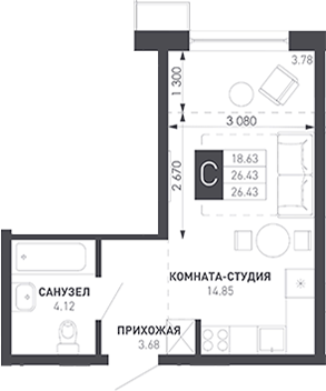 Студия Иначе в Молодежном