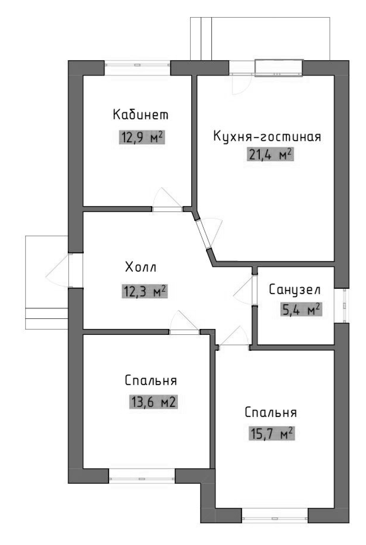 Коттедж в «Коттеджный поселок Лесное»
