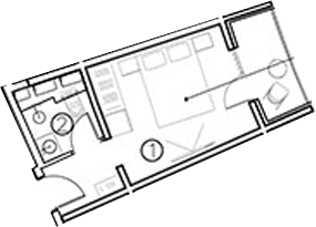 Студия, 16.9 м², 11/11 этаж, ЖК «ГК Livingston Grand Resort&Spa»