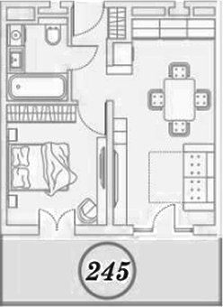 Продается 2-комн. квартира, 41.2 м²