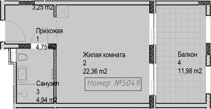 Продается 1-комн. квартира, 32 м²