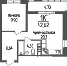 1-комн. Кумир
