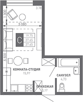 Студия Иначе в Молодежном