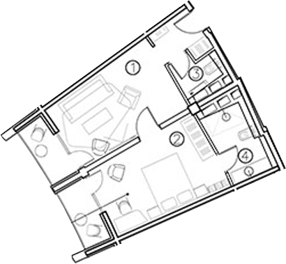 2-комн. ГК Livingston Grand Resort&Spa