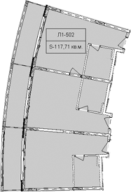 Объект, 117.71 м², 5/6 этаж, ЖК «Гостиничный комплекс Royal Beach Sochi»