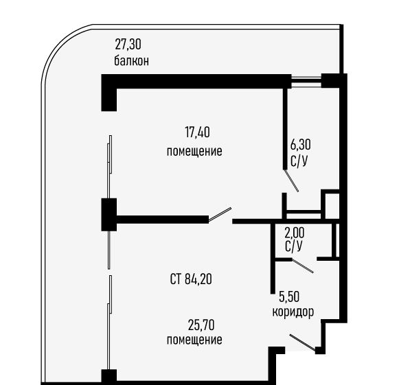 1-комн. Курортный отель Алеан Селект Агой