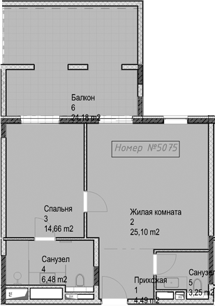 2-комн. Гостиничный комплекс Николай 1