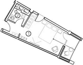 Студия, 20.3 м², 4/11 этаж, ЖК «ГК Livingston Grand Resort&Spa»