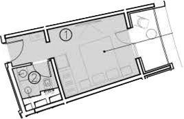 Студия, 16.9 м², 8/11 этаж, ЖК «ГК Livingston Grand Resort&Spa»