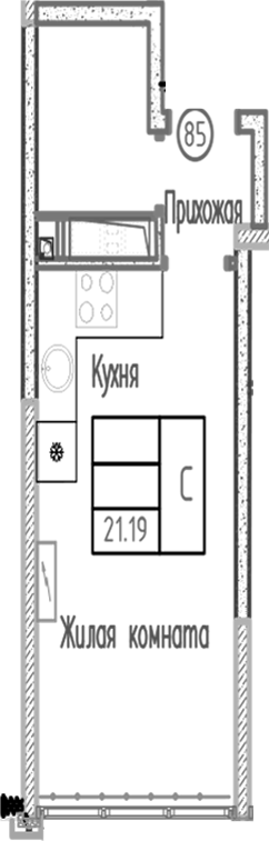 Студия Sun Hills Ольгинка